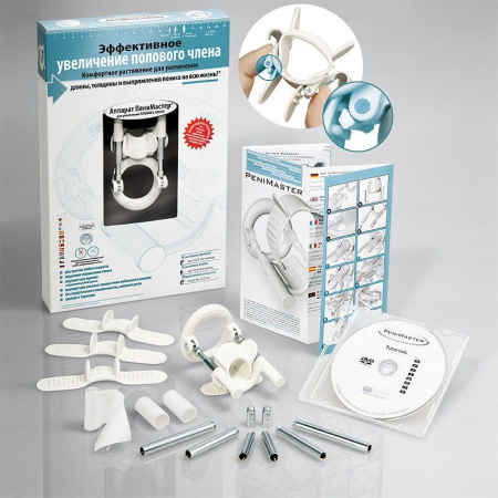 фото Экстендер для увеличения члена PeniMaster Chrome, ремешковый, очень надежный