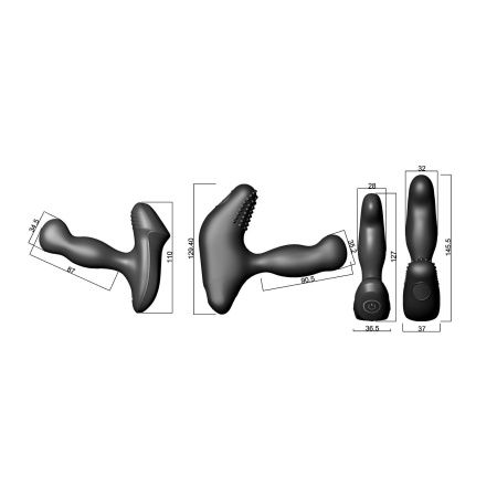 фото Массажер простаты Nexus Revo Slim с вращающейся головкой и пультом ДУ + смазка 250 мл в подарок