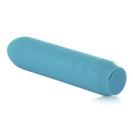 фото Минивибратор Je Joue - Classic Bullet Vibrator Teal с глубокой вибрацией и фиксацией на палец