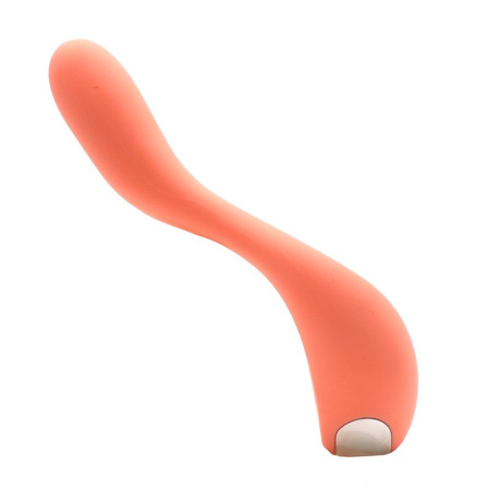 фото Вибратор для пар KisToy Martin Orange, два мотора, крепление на член, диаметр 32мм