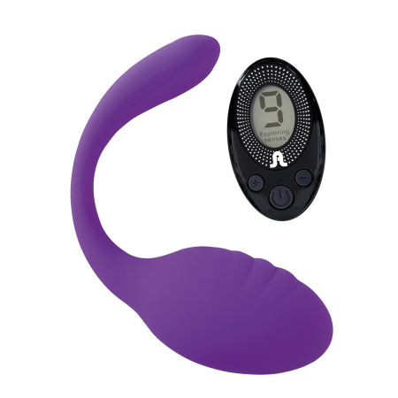 фото Виброяйцо со стимулятором клитора Adrien Lastic Smart Dream II с пультом LRS, можно под одежду