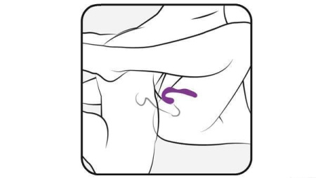 фото Вибратор под одежду Adrien Lastic Mr.Hook с пультом LRS