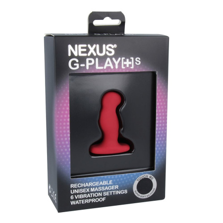 фото Вибромассажер простаты Nexus G-Play Plus S Red, макс диаметр 2,3см, перезаряжаемый фото Вибромассажер простаты Nexus G-Play Plus S Red, макс диаметр 2,3см, перезаряжаемый