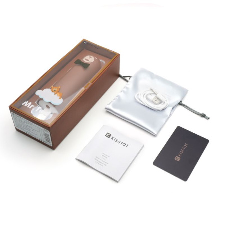 фото Вибратор KisToy Mr.Ted, реалистичный вибратор под видом мороженого, диаметр 43мм