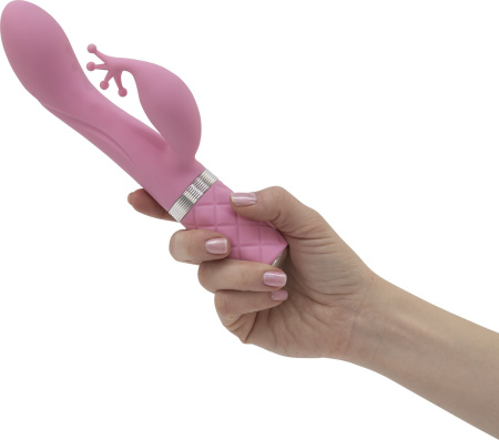 фото Роскошный вибратор-кролик Pillow Talk - Kinky Pink с кристаллом Сваровски, мощный фото Роскошный вибратор-кролик Pillow Talk - Kinky Pink с кристаллом Сваровски, мощный