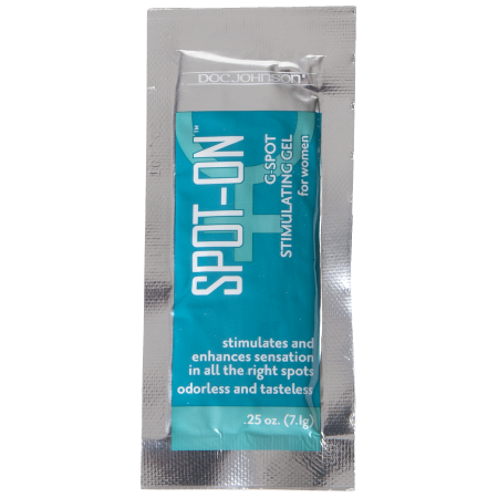 фото Стимулирующий гель для точки G Doc Johnson Spot-On G-Spot (7 гр) с маслом миндаля и перечной мяты