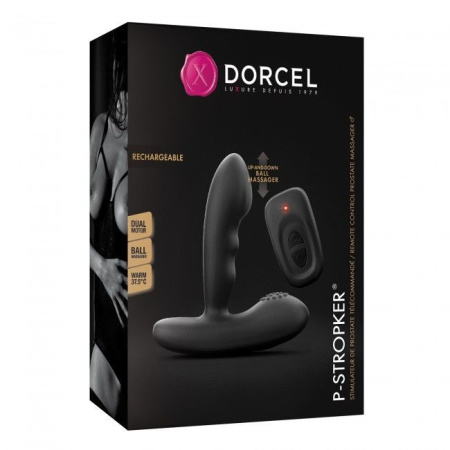 фото Массажеры простаты Dorcel P-Stroker с пультом ДУ, подогревом и точечным массажем, два мотора