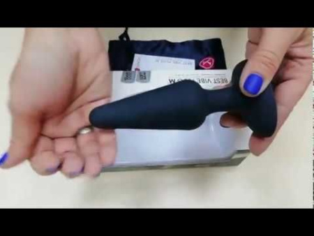 фото Анальная пробка с вибрацией Dorcel Best Vibe Plug M, макс. диаметр 4,1см, soft-touch силикон