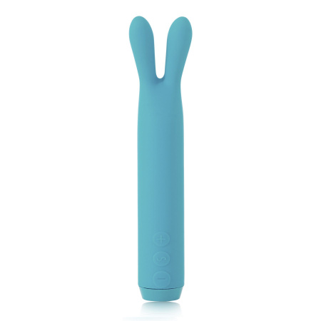 фото Вибратор с ушками Je Joue - Rabbit Bullet Vibrator Teal, глубокая вибрация