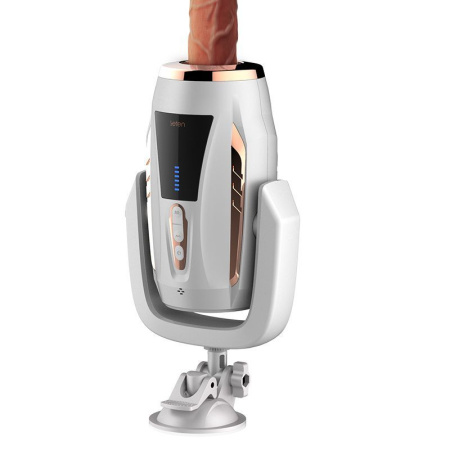 фото Секс машина на присоске Leten Wolverine с фаллоимитатором, амплитуда 3-5см