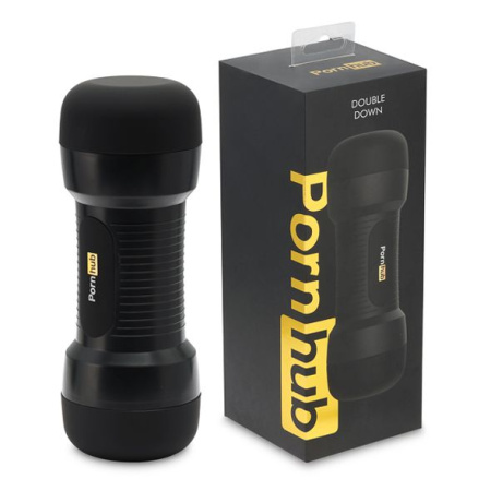 фото Мастурбатор двусторонний Pornhub Double Down, вагина/попка фото Мастурбатор двусторонний Pornhub Double Down, вагина/попка