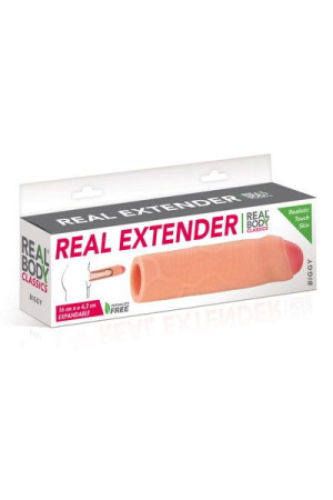 фото Насадка на член Real Body - Real Extender BIGGY с закрытой головкой