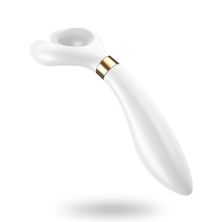 фото Вибратор для пар Satisfyer Endless Fun White, три мотора, многофункциональный