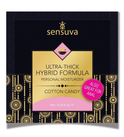 фото Пробник Sensuva - Ultra-Thick Hybrid Formula Cotton Candy (6 мл) фото Пробник Sensuva - Ultra-Thick Hybrid Formula Cotton Candy (6 мл)
