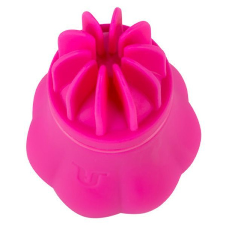 фото Вибратор Adrien Lastic Caress с крутящимися насадками для стимуляции эрогенных зон