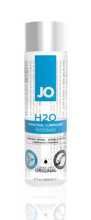 фото Смазка на водной основе System JO H2O ORIGINAL (120 мл) маслянистая и гладкая, растительный глицерин