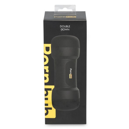 фото Мастурбатор двусторонний Pornhub Double Down, вагина/попка фото Мастурбатор двусторонний Pornhub Double Down, вагина/попка