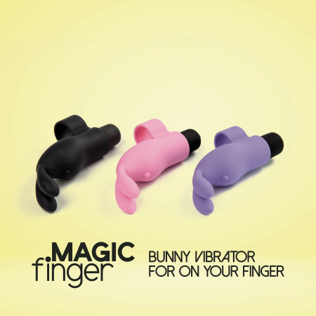 фото Вибратор на палец FeelzToys Magic Finger Vibrator Black фото Вибратор на палец FeelzToys Magic Finger Vibrator Black