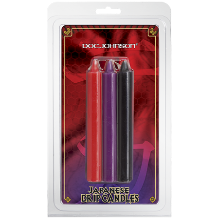 фото БДСМ свечи низкотемпературные Doc Johnson Japanese Drip Candles - 3 Pack Multi-Colored фото БДСМ свечи низкотемпературные Doc Johnson Japanese Drip Candles - 3 Pack Multi-Colored