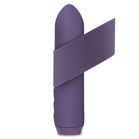 фото Минивибратор Je Joue - Classic Bullet Vibrator Purple с глубокой вибрацией и фиксацией на палец