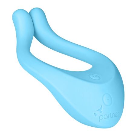 фото Вибратор для пар Satisfyer Endless Love Blue, 3 независимых мотора, многофункциональный