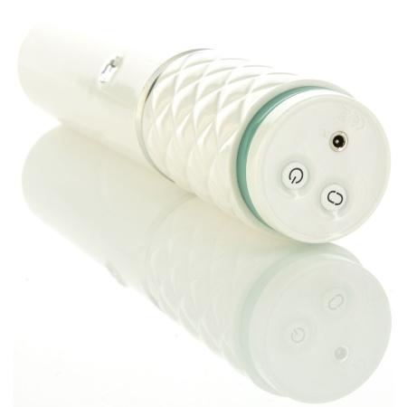 фото Роскошный вибратор-пульсатор с присоской Pillow Talk - Feisty Thrusting Vibrator Teal