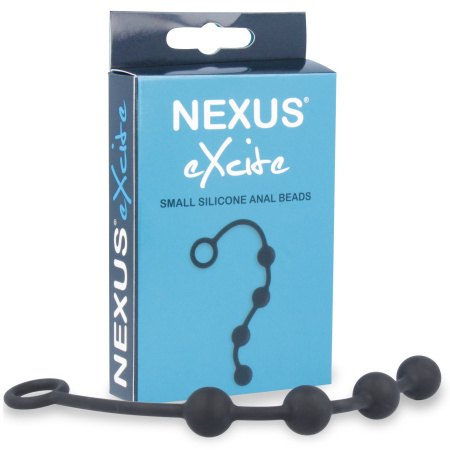 фото Анальные шарики Nexus Excite Small Anal Beads, силикон, макс. диаметр 2см фото Анальные шарики Nexus Excite Small Anal Beads, силикон, макс. диаметр 2см