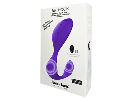 фото Вибратор под одежду Adrien Lastic Mr.Hook с пультом LRS