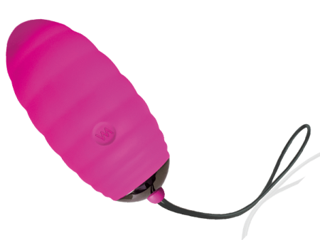 фото Виброяйцо Adrien Lastic Ocean Breeze Pink с пультом ДУ, 10 режимов работы