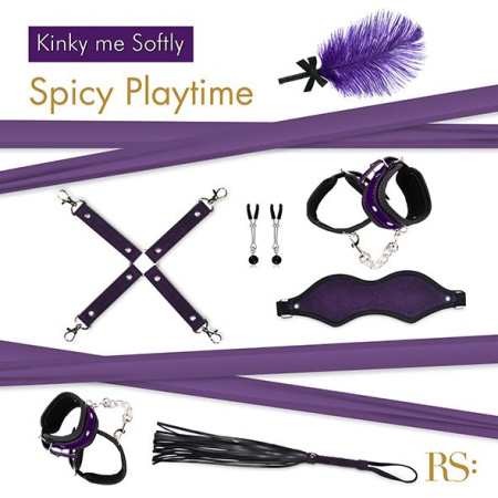 фото Подарочный набор для BDSM RIANNE S - Kinky Me Softly Purple: 8 предметов для удовольствия