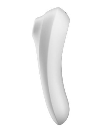 фото Смарт вибратор и вакуумный стимулятор 2-в-1 Satisfyer Dual Pleasure White