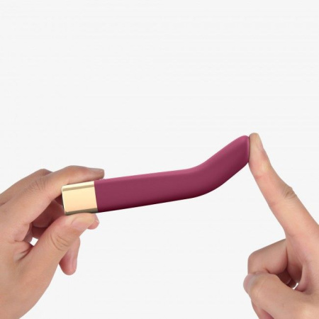 фото Мощный минивибратор Love To Love Delight Me Prune с мягким кончиком, 16 режимов работы