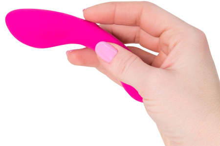 фото Минивибратор The Mini Swan Wand, два вибромотора, для вагинально-клиторальной стимуляции