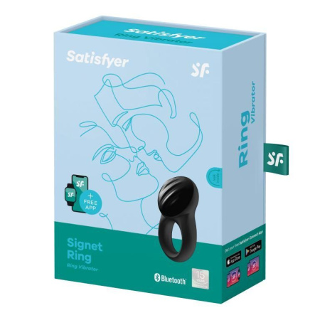 фото Эрекционное смарт виброкольцо Satisfyer Signet Ring фото Эрекционное смарт виброкольцо Satisfyer Signet Ring