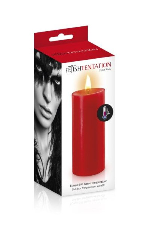 фото БДСМ cвеча низкотемпературная Fetish Tentation SM Low Temperature Candle Red