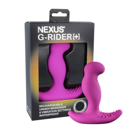фото Массажер простаты с вибрацией Nexus G-Rider Plus Purple, макс диаметр 3,8см, перезаряжаемый фото Массажер простаты с вибрацией Nexus G-Rider Plus Purple, макс диаметр 3,8см, перезаряжаемый