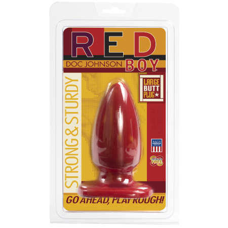 фото Анальная пробка-втулка Doc Johnson Red Boy - Large 5 Inch, макс. диаметр 5,5см фото Анальная пробка-втулка Doc Johnson Red Boy - Large 5 Inch, макс. диаметр 5,5см