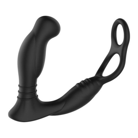 фото Стимулятор простаты Nexus SIMUL8 Prostate Stimulator с эрекционным кольцом + смазка 250 мл в подарок