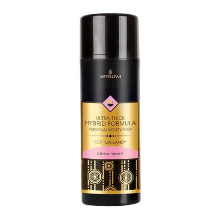 фото Густая крем-смазка на гибридной основе Sensuva UltraThick Hybrid Formula Cotton Candy (100 мл)