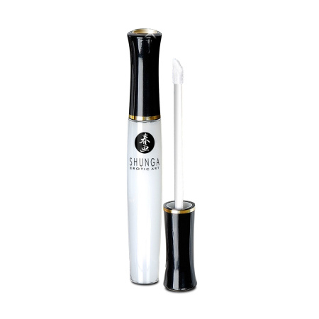 фото Стимулирующий блеск для губ Shunga LIPGLOSS - Coconut Water (10 мл), эффект покалывания, холод-тепло фото Стимулирующий блеск для губ Shunga LIPGLOSS - Coconut Water (10 мл), эффект покалывания, холод-тепло