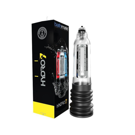 фото Гидропомпа Bathmate Hydro 7 Clear, для члена длиной от 12,5 до 18см, диаметр до 5см