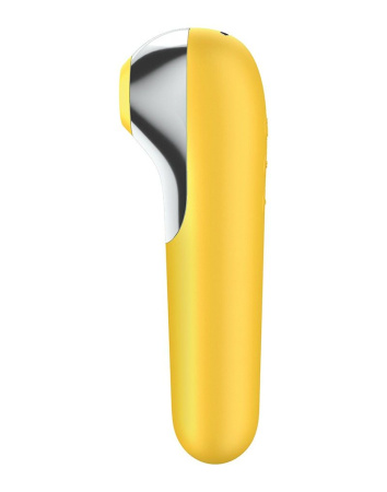 фото Смарт вибратор и вакуумный стимулятор 2-в-1 Satisfyer Dual Love Yellow