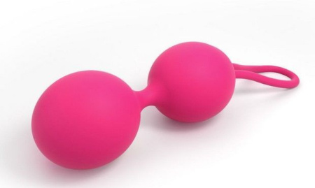 фото Вагинальные шарики Dorcel Dual Balls Magenta, диаметр 3,6см, вес 55гр