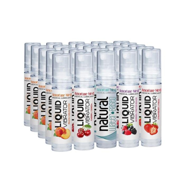 Набор Amoreane Med 5 видов лубрикантов (5 шт каждого по 10 мл)