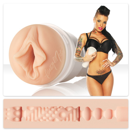 фото Мастурбатор Fleshlight Girls: Christy Mack - Attack, со слепка вагины, очень нежный