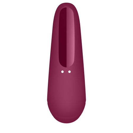 фото Вакуумный клиторальный стимулятор Satisfyer Curvy 1+ Rose Red с управлением через интернет