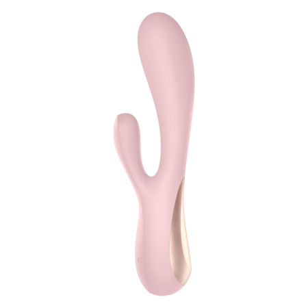 фото Смарт-вибратор кролик Satisfyer Mono Flex Mauve, 2 мотора, управление через интернет