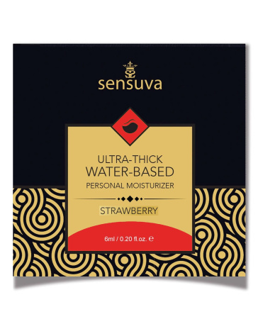 фото Пробник Sensuva - Ultra–Thick Water-Based Strawberry (6 мл)